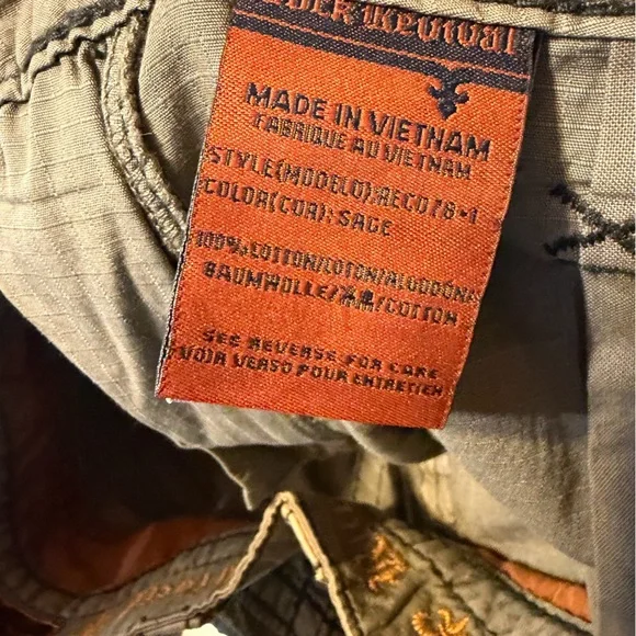 Rock revival classic brown shorts 32 - Picture 6 of 6